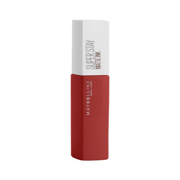 Maybelline Pintalabios Mate Larga Duración Superstay Matte Ink City Edition Tono 118 Dancer Color Rojo