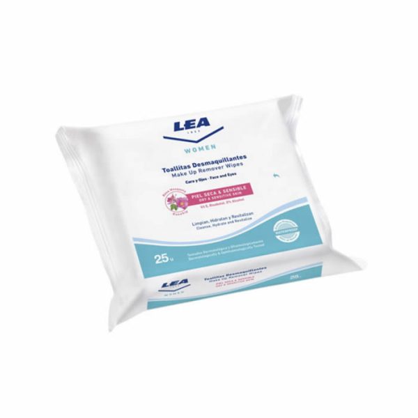 Lea Women Toallitas Desmaquillantes Rosa Mosqueta Pack 25 Unidades