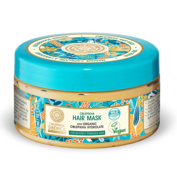 NATURA SIBERICA OBLEPIKHA MASCARILLA CABELLOS MUY DAÑADOS 300ML