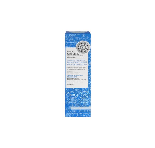 NATURA SIBERICA CREMA NOCHE FLUIDA EQUILIBRANTE 50ML
