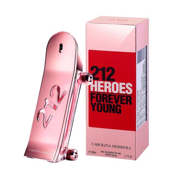 CAROLINA HERRERA 212 HEROES FOREVER YOUNG EAU DE PARFUM 80ML VAPORIZADOR