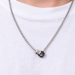 COLAR EMPORIO ARMANI, AÇO