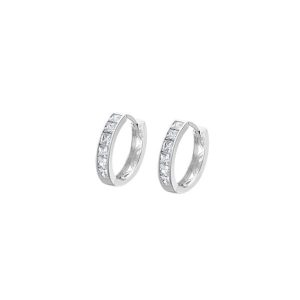 PAR DE BRINCOS LOTUS SILVER, PRATA 925
