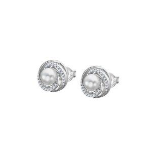 PAR DE BRINCOS LOTUS SILVER, PRATA 925