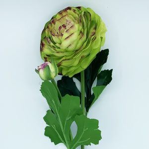 RAMO DE RANUNCULO GIGANTE CON TACTO NATURAL 55 CM