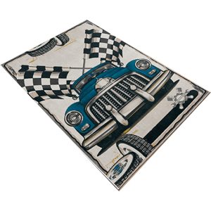ALFOMBRA DE POLIESTER ESTAMPADA 100 X 200CM MODELO CLASSICAR MULTICOLOR