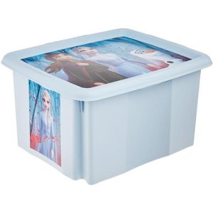 CAJA DE ALMACENAMIENTO FROZEN 42,5 X 35,5 X 22,5, AZUL