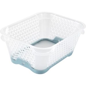 CAJA DE ALMACENAMIENTO 16 X 12 X 7, AZUL NÓRDICO