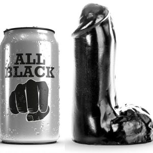 TODO PRETO - DILDO REALÍSTICO 13 CM