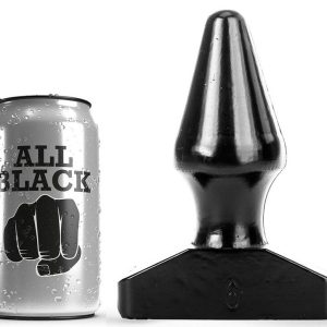 TUDO PRETO - PLUG ANAL 15,5 CM