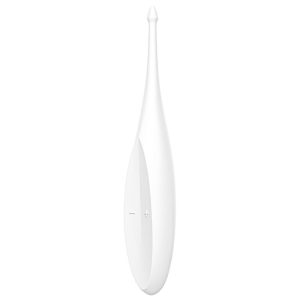 SATISFYER TWIRLING FUN TIP VIBRATOR - BRANCO
