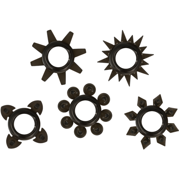 OHMAMA - CONJUNTO DE 5 ANÉIS DE SILICONE PARA TESTÍCULOS E PÊNIS - Image 2