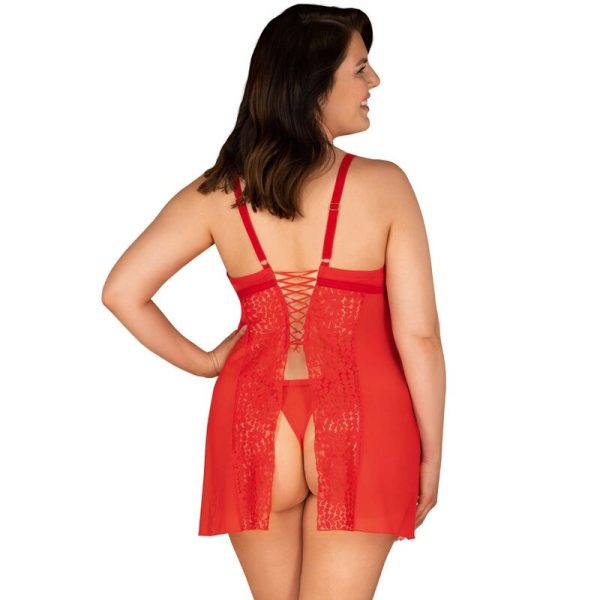 OBSESSIVE - BLOSSMINA CHEMISE E TANGA - Image 2