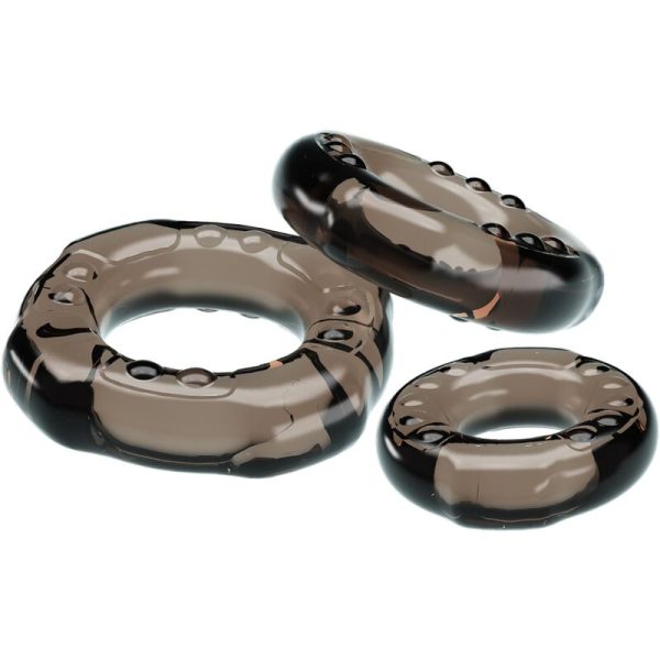 ANÉIS DE PÊNIS YVONNE CONJUNTO DE TRÊS ANÉIS DE PÊNIS - Image 2