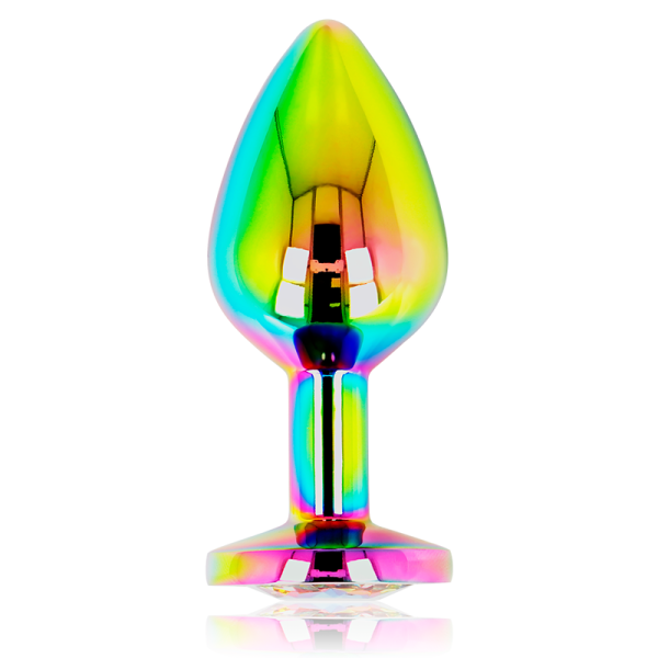 OHMAMA - PLUG ANAL CÍRCULO IRIDESCENTE TAMANHO M - Image 2