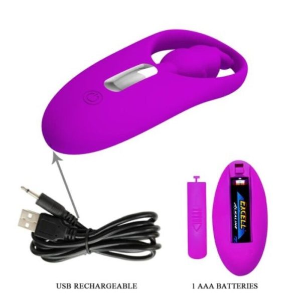 CONTROLE REMOTO PRETTY LOVE WILD COELHO - ROXO - Image 4