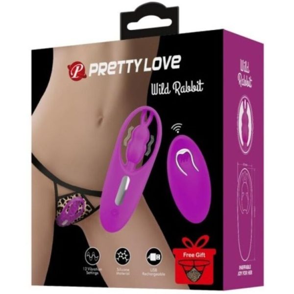 CONTROLE REMOTO PRETTY LOVE WILD COELHO - ROXO