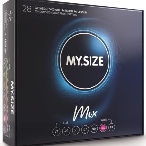Preservativos MY SIZE MIX 64 MM 28 UNIDADES