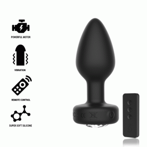 IBIZA - PLUG ANAL DE CONTROLE REMOTO TAMANHO M