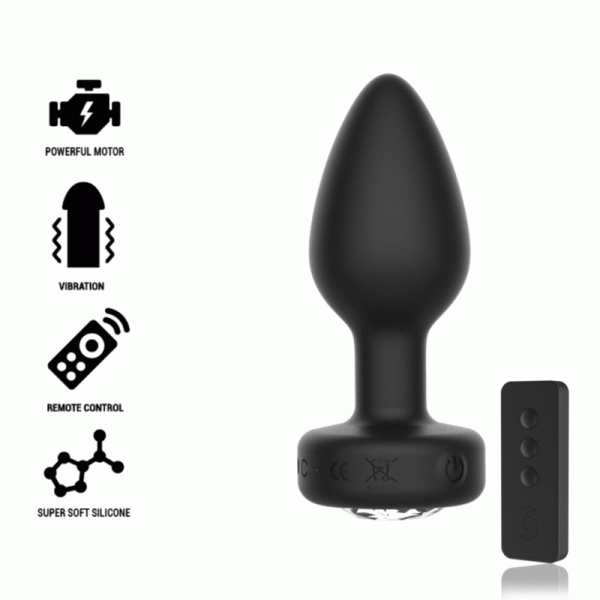 IBIZA - PLUG ANAL DE CONTROLE REMOTO TAMANHO M