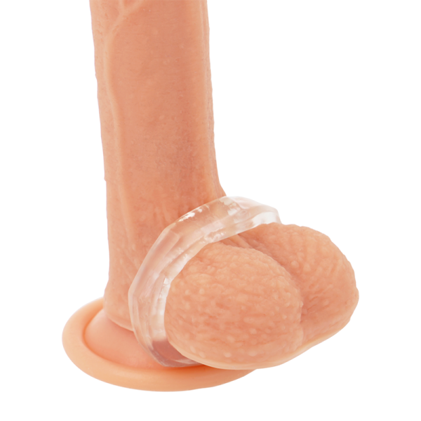 POWERING - ANEL PARA PÉNIS SUPER FLEXÍVEL E RESISTENTE 5CM PR10 TRANSPARENTE - Image 2