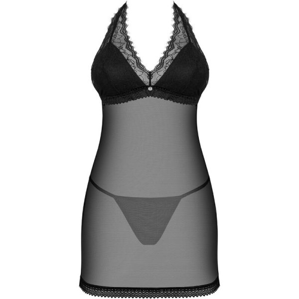 OBSESSIVE - MEDILLA CHEMISE & THONG - Image 5