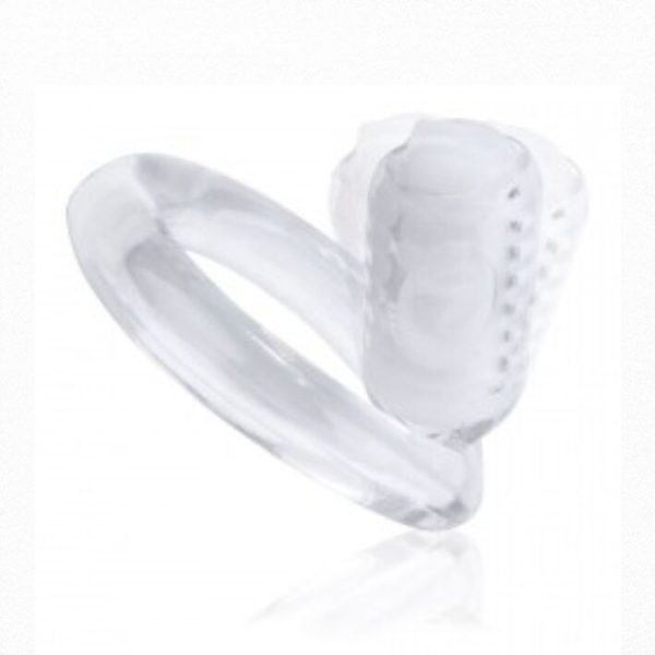 SCREAMING O - GO Q VIBE ANEL VIBRADOR TRANSPARENTE - Image 3