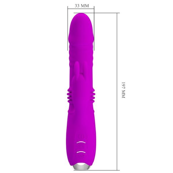 PRETTY LOVE - VIBRADOR DE COELHO RECARREGVEL DOROTHY ROXO - Image 9