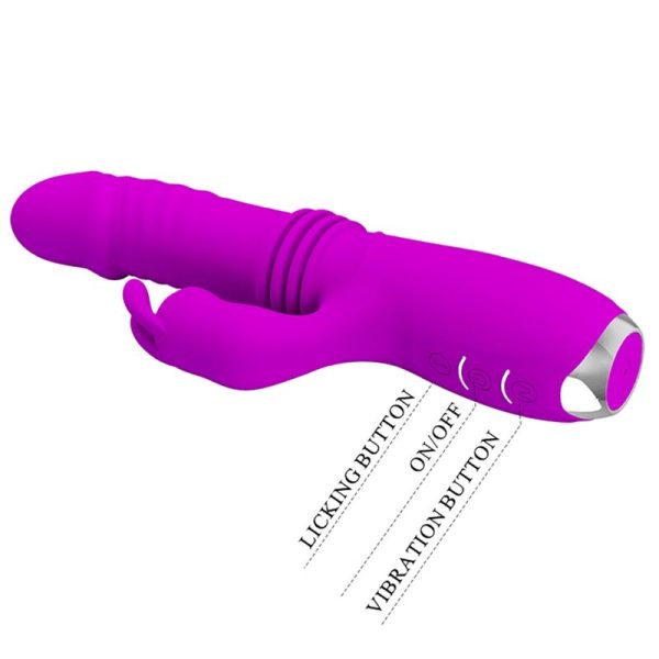 PRETTY LOVE - VIBRADOR DE COELHO RECARREGVEL DOROTHY ROXO - Image 10