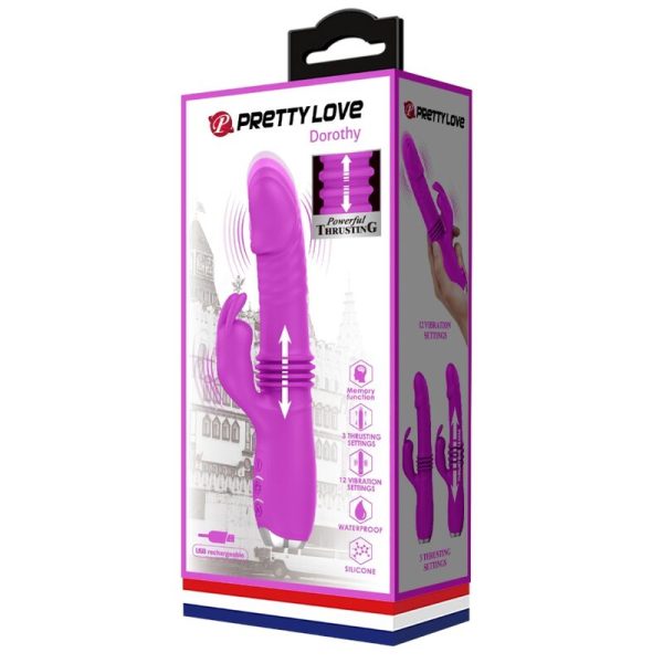 PRETTY LOVE - VIBRADOR DE COELHO RECARREGVEL DOROTHY ROXO - Image 12