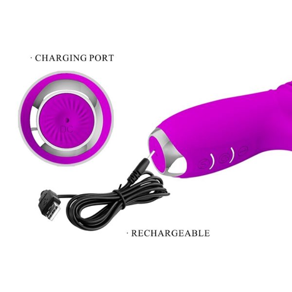 PRETTY LOVE - VIBRADOR DE COELHO RECARREGVEL DOROTHY ROXO - Image 11