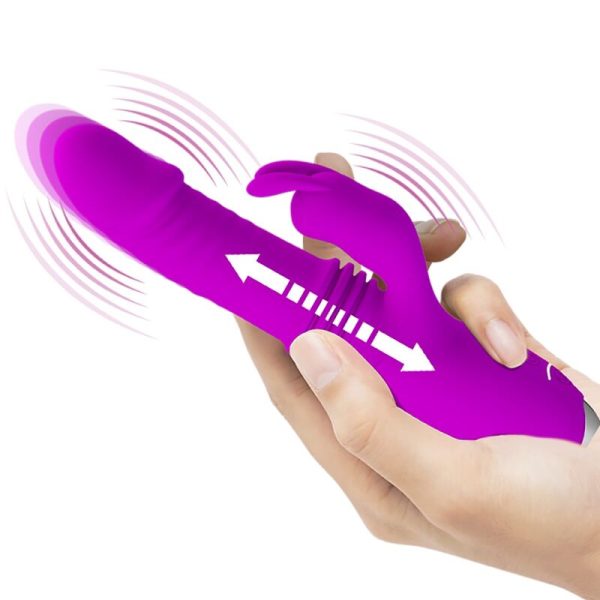 PRETTY LOVE - VIBRADOR DE COELHO RECARREGVEL DOROTHY ROXO - Image 8