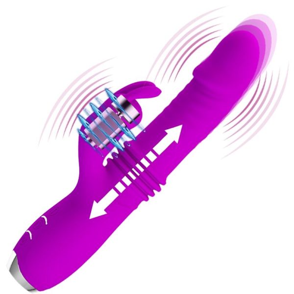 PRETTY LOVE - VIBRADOR DE COELHO RECARREGVEL DOROTHY ROXO - Image 7