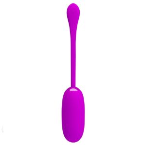 PRETTY LOVE - OVO VIBRANTE RECARREGVEL IMPERMEVEL JULIUS ROXO