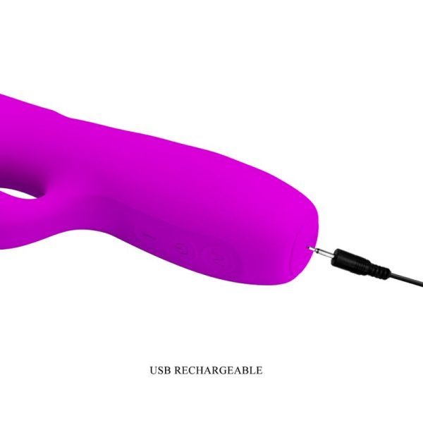 PRETTY LOVE - VIBRADOR DE COELHO RECARREGVEL MELANIE ROXO - Image 7