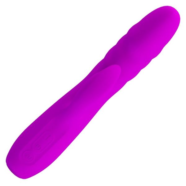 PRETTY LOVE - VIBRADOR DE COELHO RECARREGVEL MELANIE ROXO - Image 4