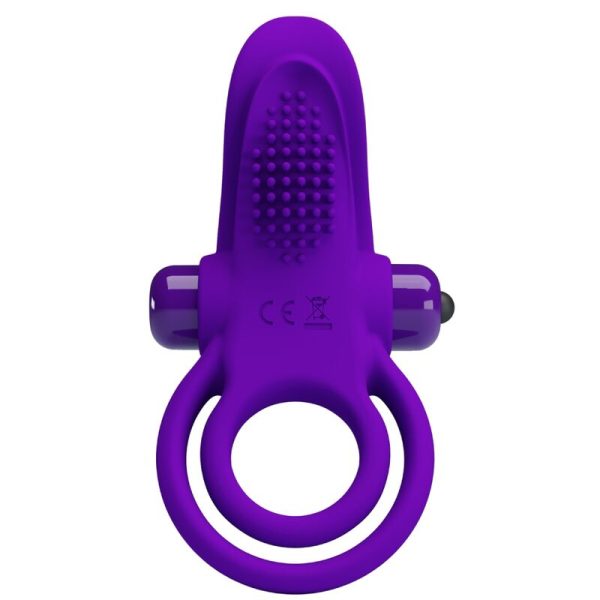 PRETTY LOVE - ANEL PARA PÉNIS VIBRANTE ROXO - Image 2