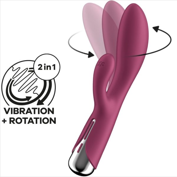 SATISFYER - COELHO GIRATÓRIO 1 CLITÓRIS E ESTIMULAO DE PONTO G - Image 6