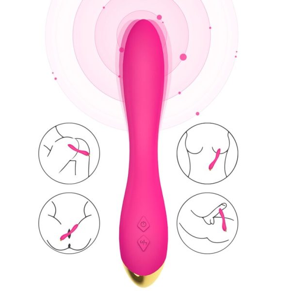 ARMONY - FLAMINGO VIBRADOR MULTPOSIÇÃO FÚCSIA - Image 3