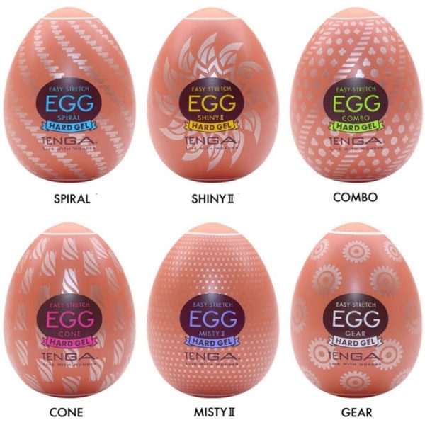 TENGA - PACOTE DE OVOS MASTURBADOR HARD BOILED 6 UNIDADES - Image 3