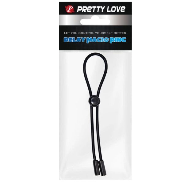 PRETTY LOVE - ANEL DE PÊNIS COM CORDÃO E TESTÍCULOS - Image 4