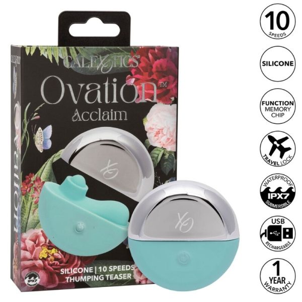 CALIFORNIA EXOTICS - OVATION ESTIMULADOR ACCLAIM AQUA GREEN - Image 2