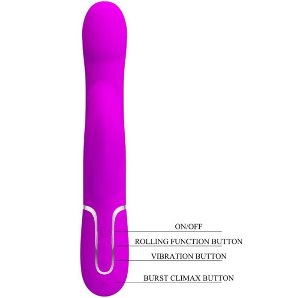 PRETTY LOVE - VIBRADOR COELHO PÉROLAS VIOLETA - Image 8