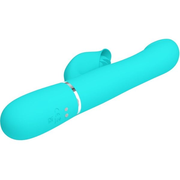PRETTY LOVE - VIBRADOR COELHO PÉROLAS AQUA VERDE - Image 5