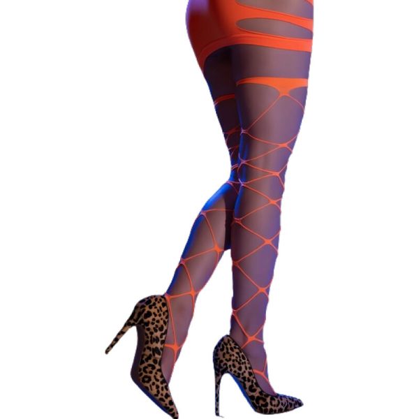 CHILIROSE - CR 4706 CALÇA CABARET LARANJA - Image 2