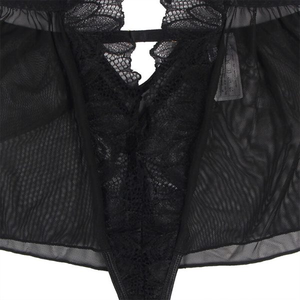 SUBBLIME - TEDDY HALTER NECK BARE BACK LACE - Image 10