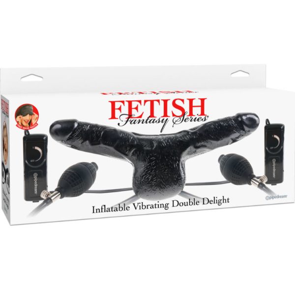 FETISH FANTASY SERIES INFLATABLE VIBRATING DOUBLE DELIGHT - Image 2