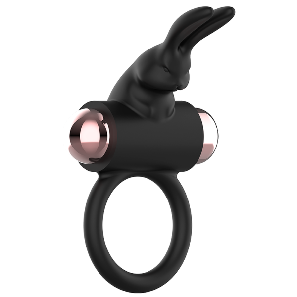 COQUETTE CHIC DESIRE - ANEL COM VIBRADOR PRETO/ OURO - Image 6