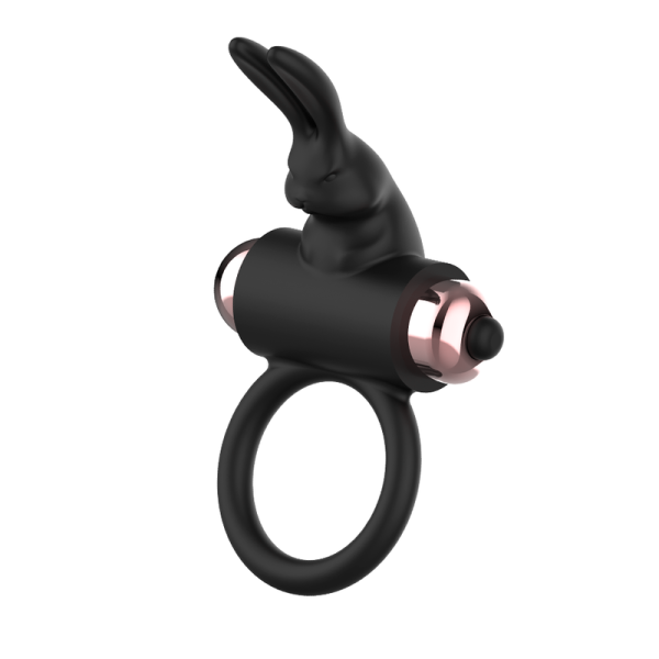 COQUETTE CHIC DESIRE - ANEL COM VIBRADOR PRETO/ OURO - Image 7