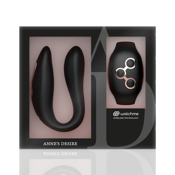 ANNE'S DESIRE - DUAL PLEASURE TECNOLOG A WATCHME PRETO/OURO - Image 18